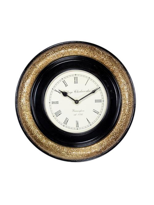 traditional rajasthani analog wall clock - 14521058 - Very Small Image - 1