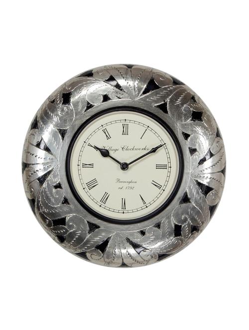 traditional rajasthani analog wall clock - 14521061 - Very Small Image - 1