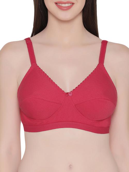 pink solid bra - 14528190 - Very Small Image - 1