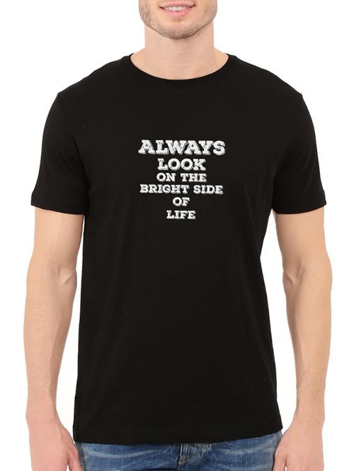black cotton t-shirt - 14528527 - Very Small Image - 1