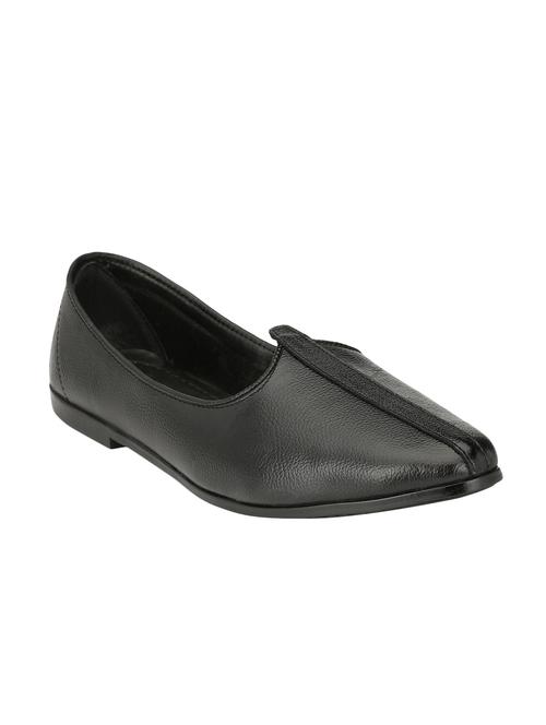 black leatherette slip on juti - 14528707 - Very Small Image - 1
