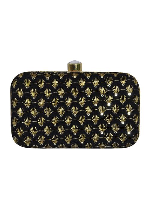 black polyester box clutch - 14530250 - Very Small Image - 1
