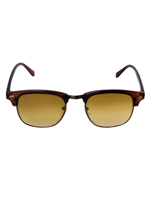 hipe unisex wayfarer brown frame sunglasses - 14530284 - Very Small Image - 1