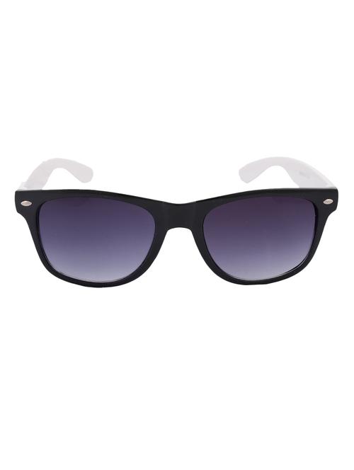 hipe unisex wayfarer white frame sunglasses - 14530289 - Very Small Image - 1