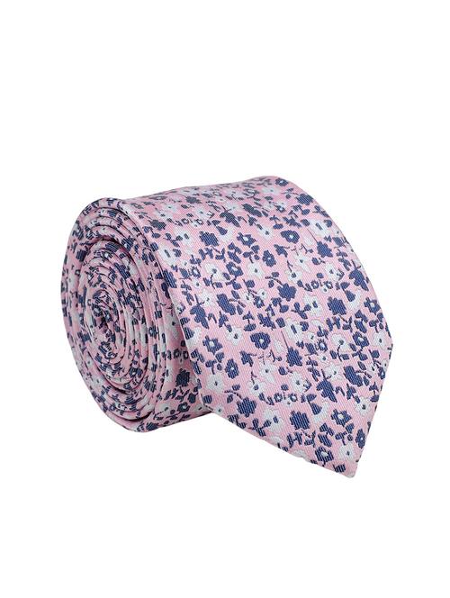 pink micro fibre tie - 14531212 - Very Small Image - 1