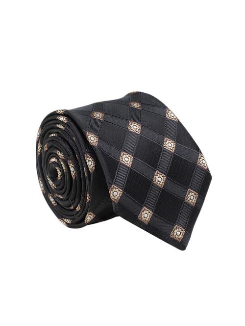 black micro fibre tie - 14531225 - Very Small Image - 1
