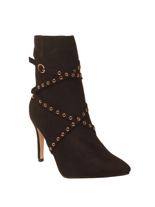 black suede ankle boot - 14533143 - Very Small Image - 1