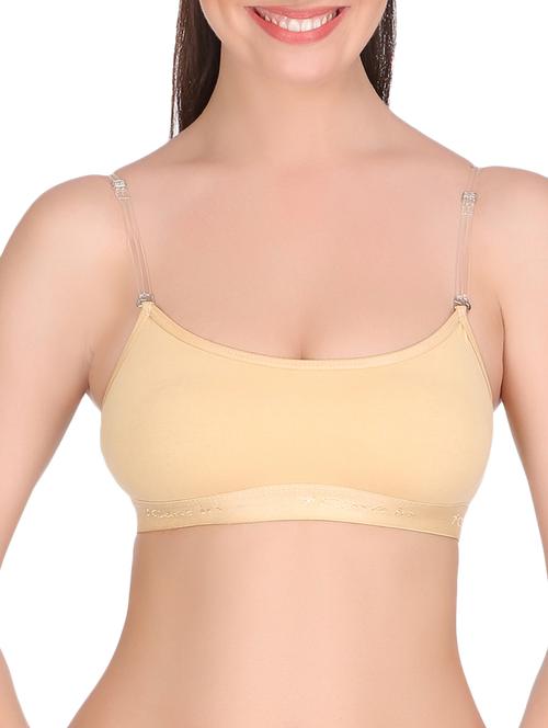 detachable strap solid bra - 14533623 - Very Small Image - 1