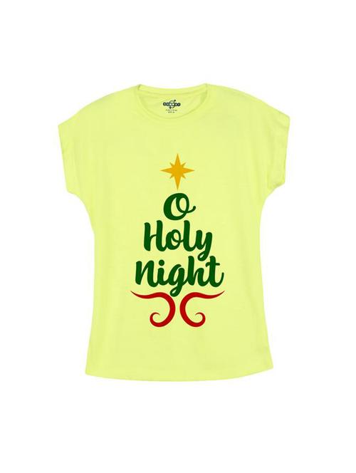 yellow cotton t-shirt - 14533780 - Very Small Image - 1