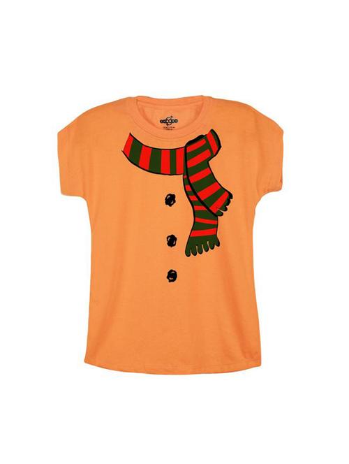 orange cotton t-shirt - 14533786 - Very Small Image - 1