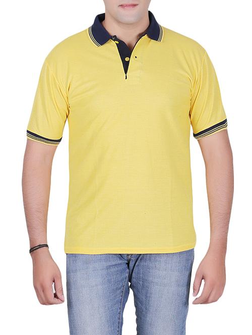 yellow cotton t-shirt - 14534867 - Very Small Image - 1