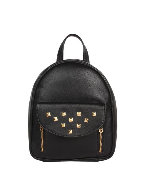 black leatherette backpack - 14543182 - Very Small Image - 1