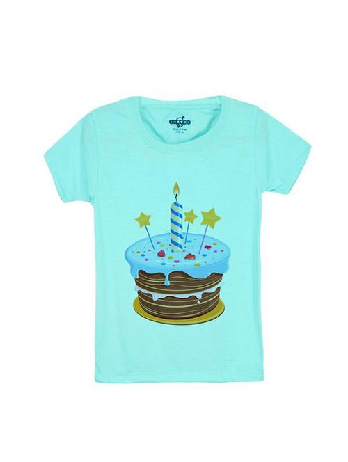 blue cotton t-shirt - 14546631 - Very Small Image - 1