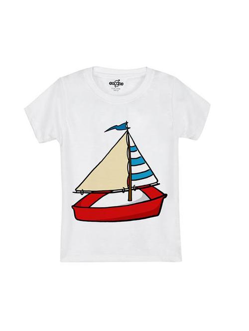 round neck quirky print t-shirt - 14546695 - Very Small Image - 1