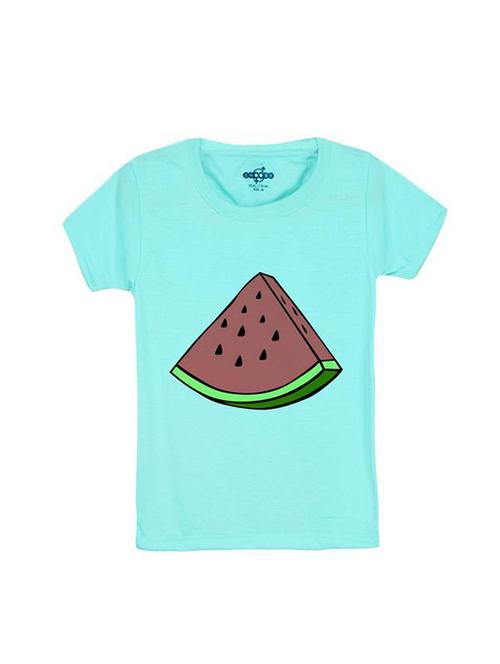 blue cotton t-shirt - 14546701 - Very Small Image - 1