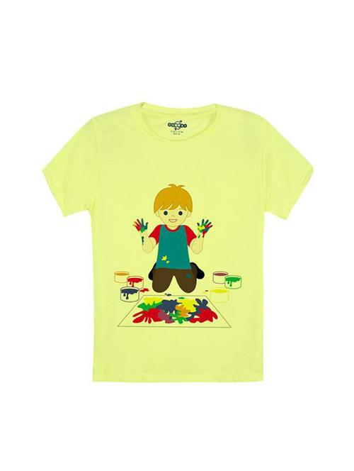 crew neck quirky print t-shirt - 14546732 - Very Small Image - 1