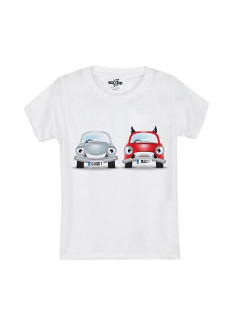 round neck quirky print t-shirt - 14546745 - Very Small Image - 1