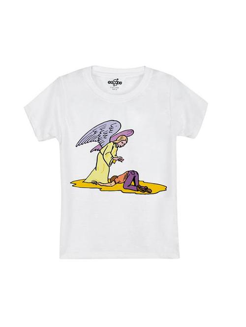 round neck quirky print t-shirt - 14546840 - Very Small Image - 1
