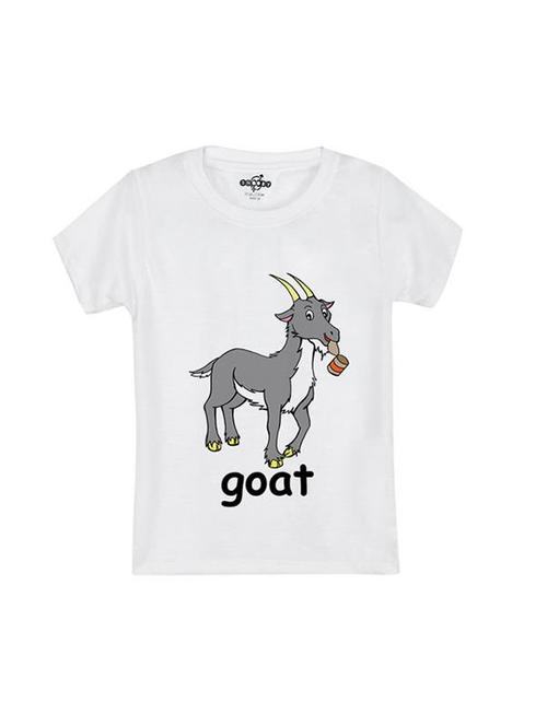 round neck quirky print t-shirt - 14546865 - Very Small Image - 1