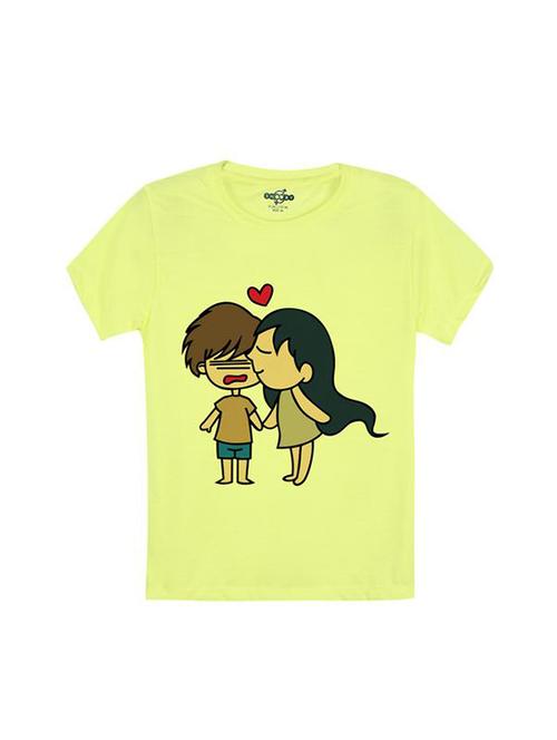 round neck quirky print t-shirt - 14546877 - Very Small Image - 1