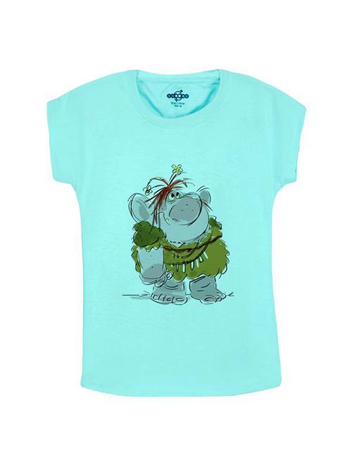 round neck quirky print t-shirt - 14546911 - Very Small Image - 1