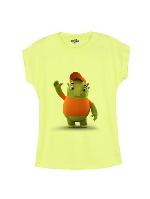 yellow cotton tee - 14546922 - Very Small Image - 1