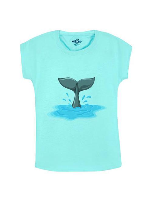 blue cotton tee - 14547004 - Very Small Image - 1