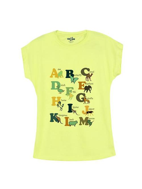yellow cotton tee - 14547020 - Very Small Image - 1