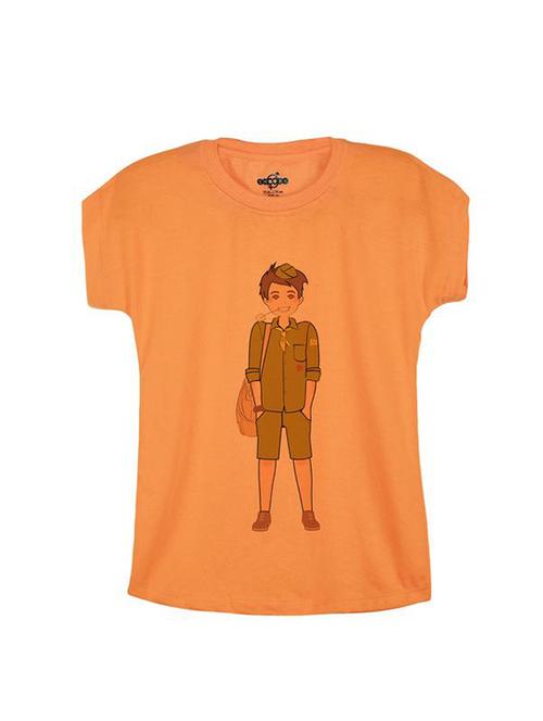 round neck quirky print t-shirt - 14547036 - Very Small Image - 1