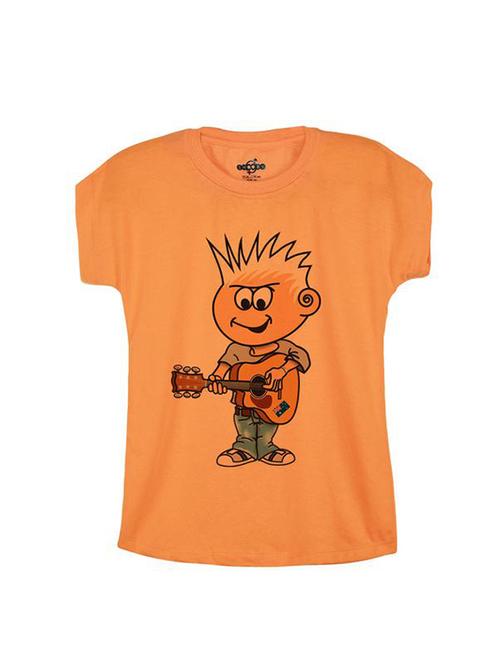 round neck quirky print t-shirt - 14547071 - Very Small Image - 1