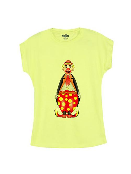 yellow cotton tee - 14547130 - Very Small Image - 1
