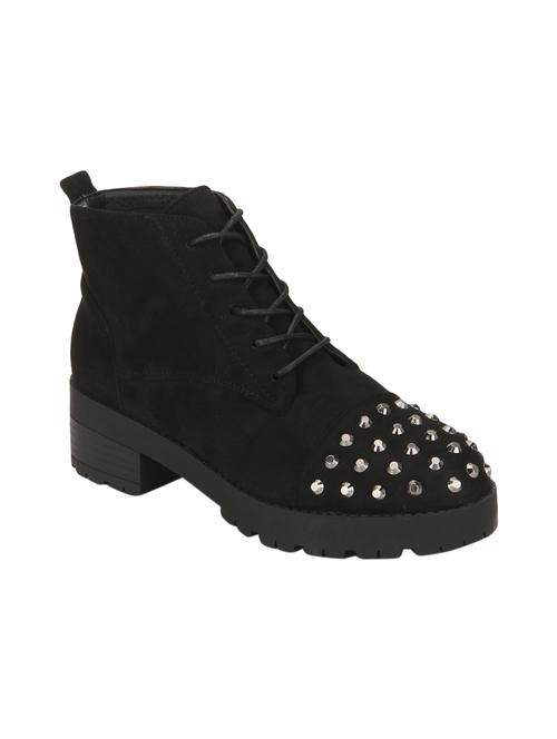 black suede ankle boot - 14549939 - Very Small Image - 1