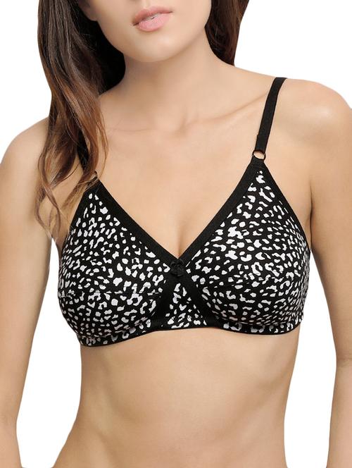 black printed bra - 14554771 - Very Small Image - 1
