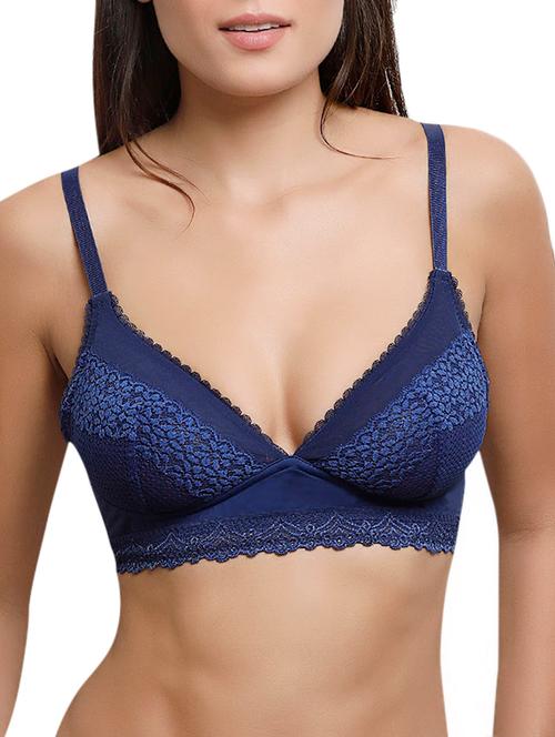 dark blue solid bra - 14554865 - Very Small Image - 1