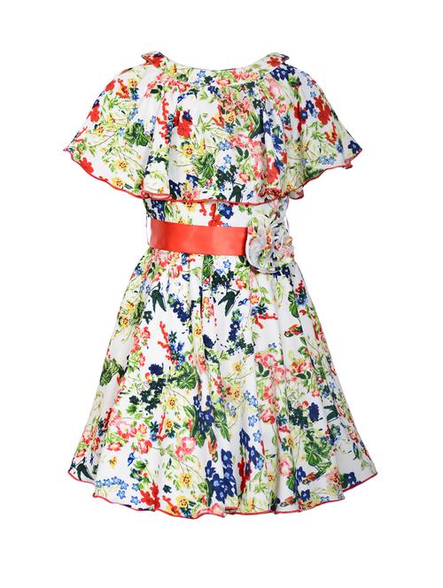 multi colored polyester frock - 14555873 - Very Small Image - 1