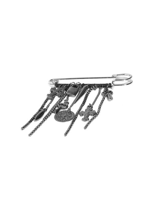 metallic brooch - 14556558 - Very Small Image - 1
