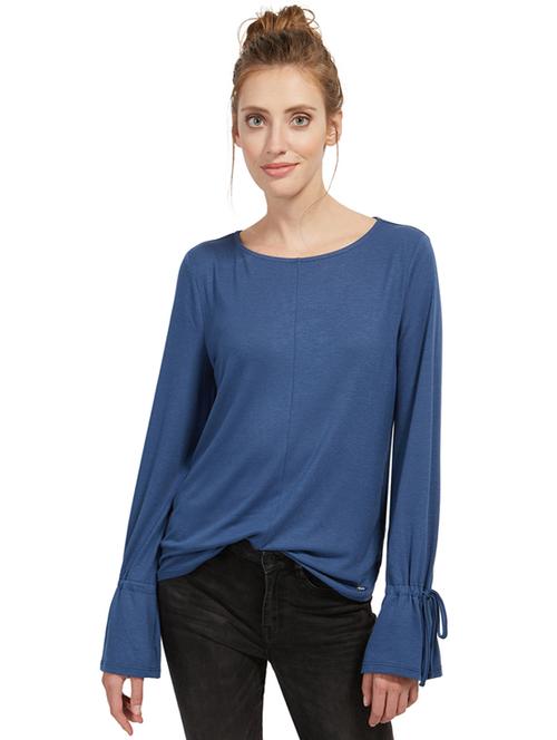 solid blue top - 14556684 - Very Small Image - 1