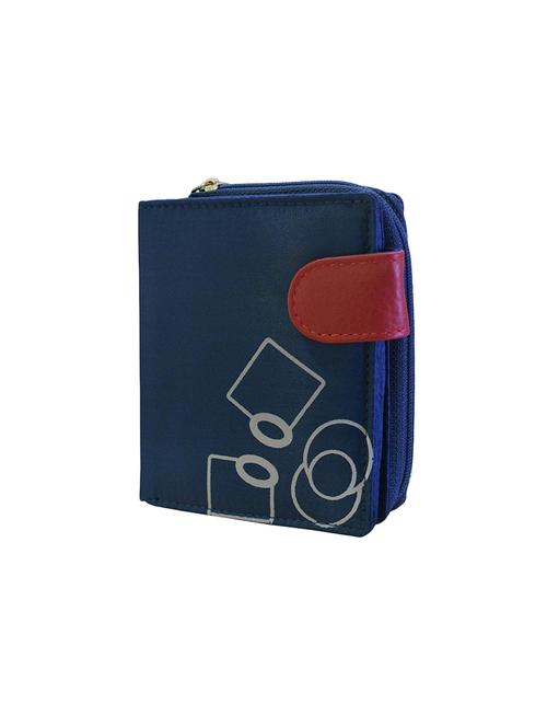 blue polyester wallet - 14557150 - Very Small Image - 1