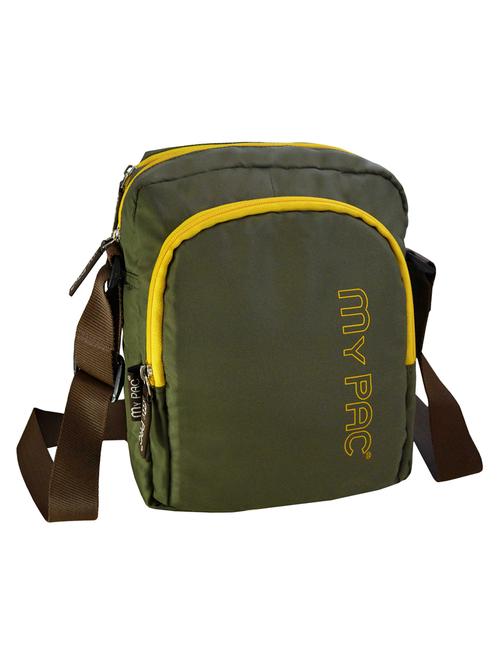 khaki polyester messenger bag - 14557242 - Very Small Image - 1