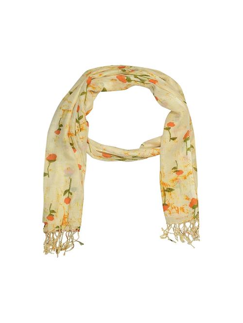 orange cotton stole - 14557846 - Very Small Image - 1