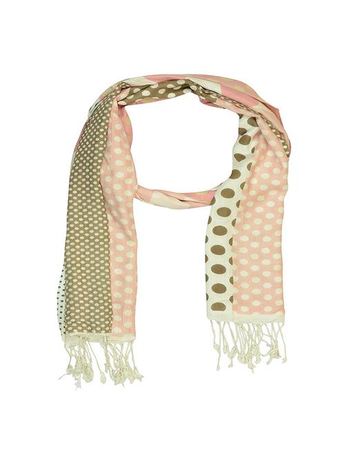 white viscose stole - 14557915 - Very Small Image - 1