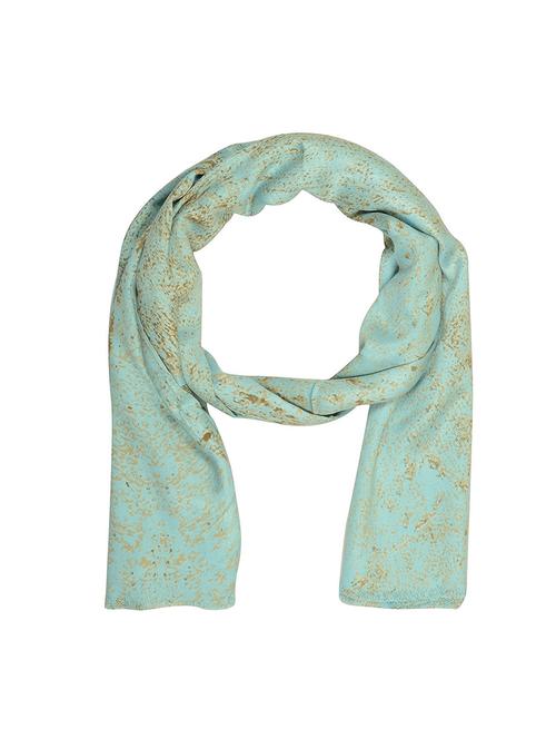 blue viscose stole - 14557953 - Very Small Image - 1