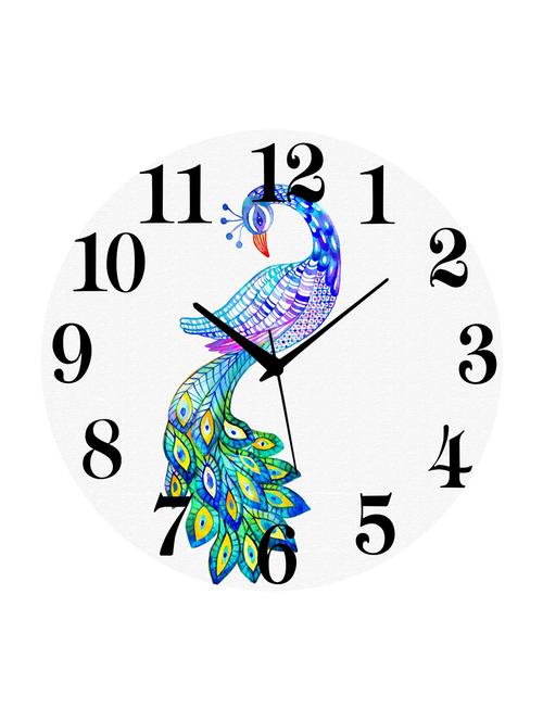 mdf circular analog wall clock - 14558078 - Very Small Image - 1