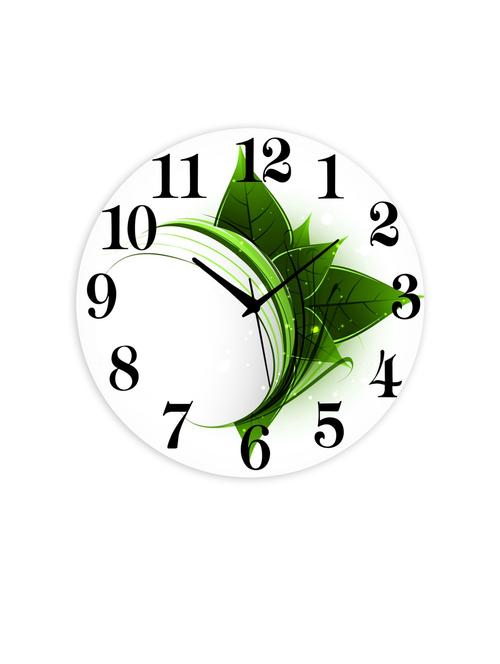mdf circular analog wall clock - 14558135 - Very Small Image - 1