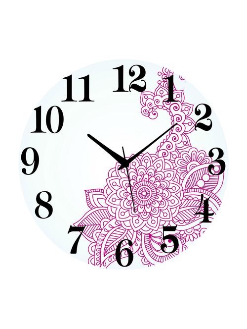 mdf circular analog wall clock - 14558154 - Very Small Image - 1
