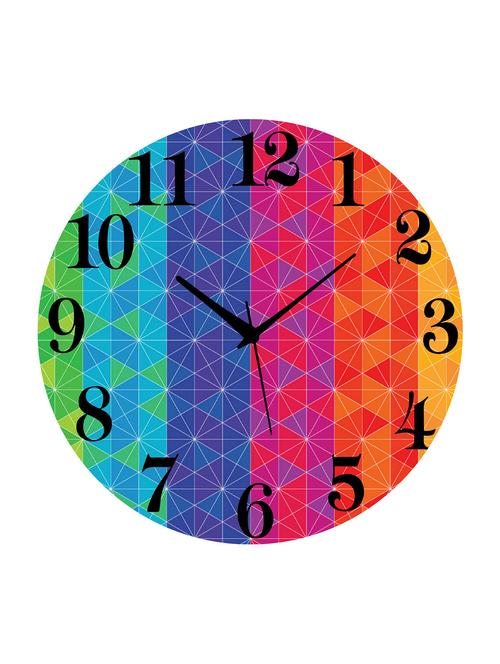 mdf circular analog wall clock - 14558182 - Very Small Image - 1