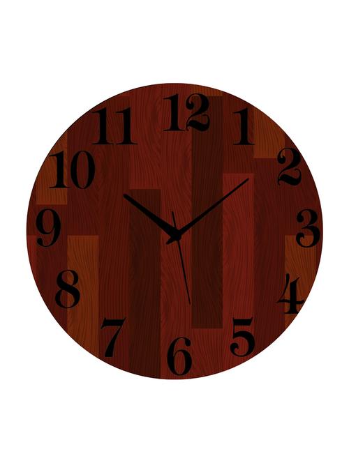 mdf circular analog wall clock - 14558187 - Very Small Image - 1