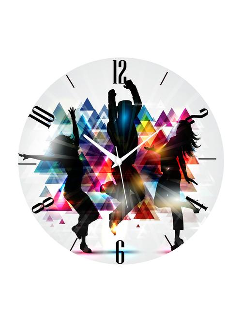 mdf circular analog wall clock - 14558188 - Very Small Image - 1