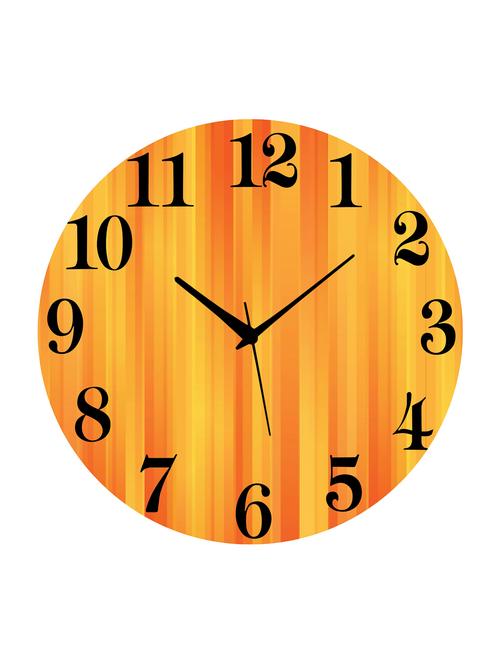 mdf circular analog wall clock - 14558203 - Very Small Image - 1