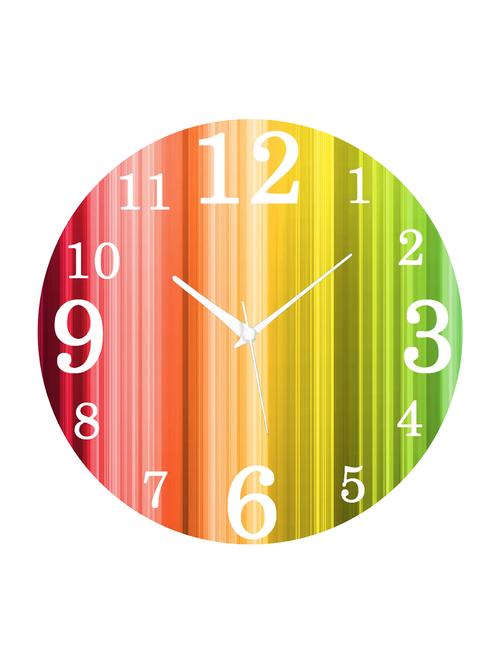 mdf circular analog wall clock - 14558228 - Very Small Image - 1